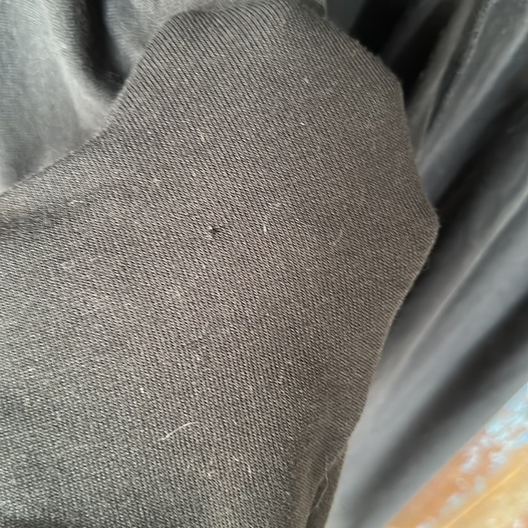 Soft Surroundings Black Long Cardigan with Faux Fur Collar Size M - Picture 6 of 9